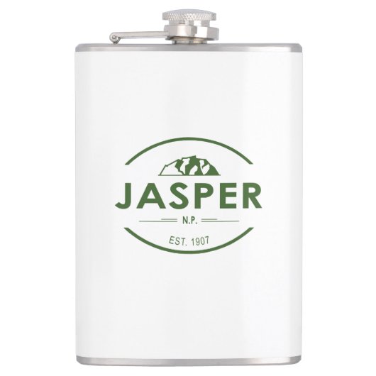 Jasper-Nationalpark Flachmann (Vorderseite)