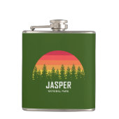 Jasper-Nationalpark Flachmann (Vorderseite)