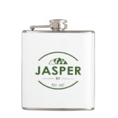 Jasper-Nationalpark Flachmann (Vorderseite)