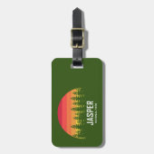 Jasper-Nationalpark Gepäckanhänger (Vorderseite vertikal)