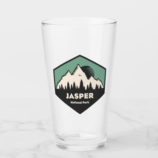 Jasper-Nationalpark Glas (Vorderseite)