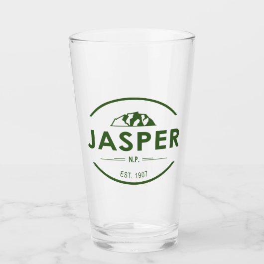Jasper-Nationalpark Glas (Vorderseite)