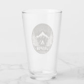 Jasper-Nationalpark Glas (Rückseite)