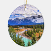 Jasper-Nationalpark in Kanada Keramik Ornament (Links)