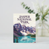 Jasper-Nationalpark Kanada Postkarte (Stehend Vorderseite)