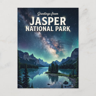 Jasper-Nationalpark Kanada Postkarte