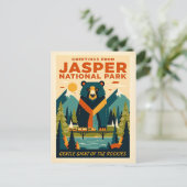 Jasper-Nationalpark Kanada Postkarte (Stehend Vorderseite)