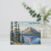 Jasper-Nationalpark Kanada Postkarte (Stehend Vorderseite)