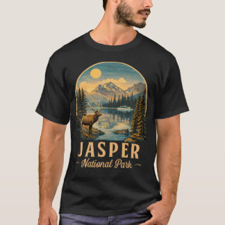 Jasper Nationalpark Kanada Reisen Natur T-Shirt