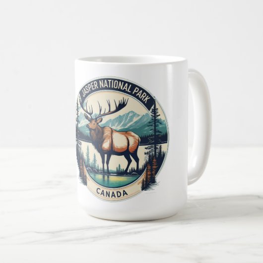 Jasper Nationalpark Kanada Resorts Kaffeetasse (VorderseiteRechts)