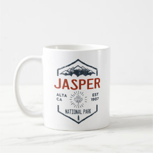 Jasper Nationalpark Kanada Vintage abgenutzt Kaffeetasse