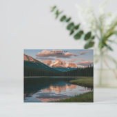 Jasper Nationalpark Landschaft Postkarte (Stehend Vorderseite)