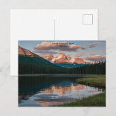 Jasper Nationalpark Landschaft Postkarte (Vorne/Hinten)