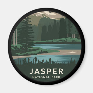 Jasper-Nationalpark Magnet