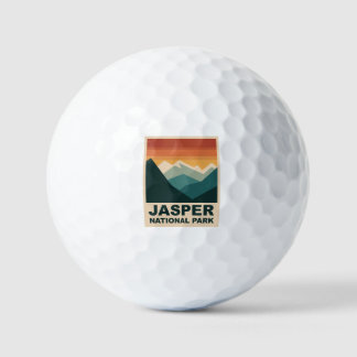Jasper-Nationalpark Minimalist Outdoor-Design Golfball