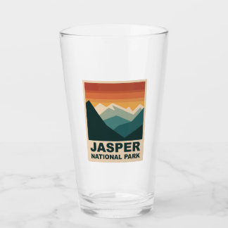 Jasper-Nationalpark Minimalistisches Outdoor-Desig Glas