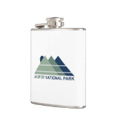 Jasper Nationalpark Mountain Sun Flachmann (Links)