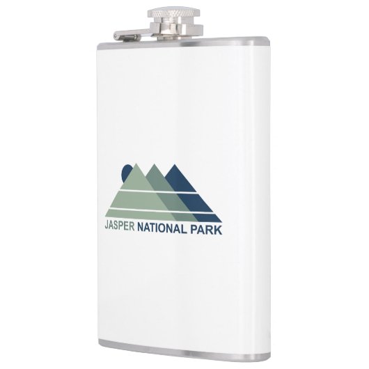 Jasper Nationalpark Mountain Sun Flachmann (Links)