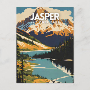 Jasper Nationalpark Nostalgic Postkarte