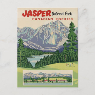Jasper-Nationalpark Postkarte