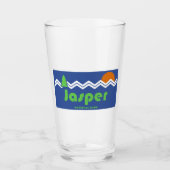 Jasper Nationalpark Retro Glas (Vorderseite)