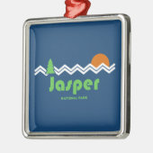 Jasper Nationalpark Retro Ornament Aus Metall (Links)