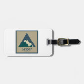 Jasper-Nationalpark Rustikal Gepäckanhänger (Vorderseite horizontal)