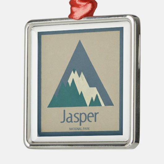 Jasper-Nationalpark Rustikal Ornament Aus Metall (Links)