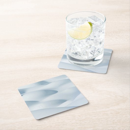 Jasper-Nationalpark, Schneemönge Rechteckiger Pappuntersetzer (Vor Ort)