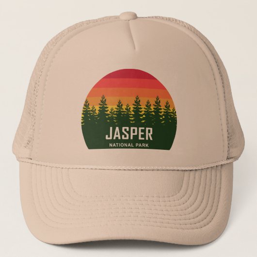 Jasper-Nationalpark Truckerkappe (Vorderseite)