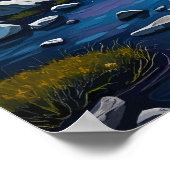 Jasper-Nationalpark - Über die Milchstraße Poster (Ecke)