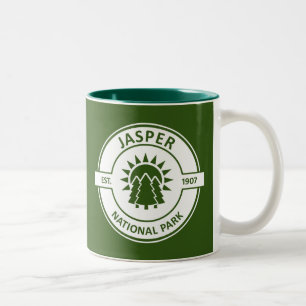 Jasper-Nationalpark Zweifarbige Tasse