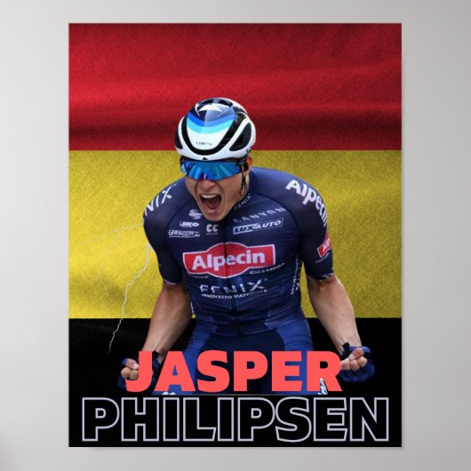 jasper philipsen 2023, tour de france Bühne 7 Poster (Vorne)