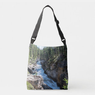 Jasper Stanley Falls Rapid River Landschaft Tragetaschen Mit Langen Trägern