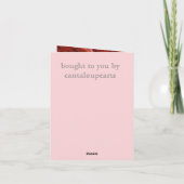 Jasper zum 42. Hochzeitstag Karte (Rückseite)