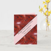 Jasper zum 42. Hochzeitstag Karte (Gelbe Blume)