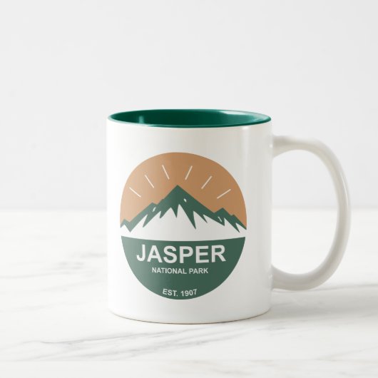 Jaspis-Nationalpark Zweifarbige Tasse (Rechts)