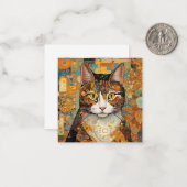 Jaspurr die Katze Mitteilungskarte (Vorderseite/Rückseite Beispiel)