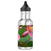 Jatropha Blume und Blume Edelstahlflasche (Rechts)
