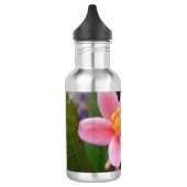 Jatropha Blume und Blume Edelstahlflasche (Links)