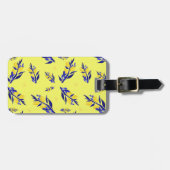 Jaune citron gepäckanhänger (Vorderseite horizontal)