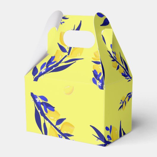 Jaune citron geschenkschachtel (Vorderseite)