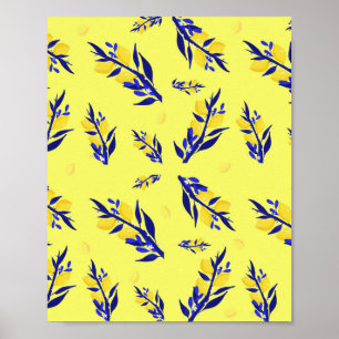 Jaune citron poster