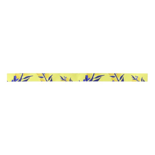 Jaune citron satinband (Vorderseite)