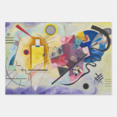 Jaune, Rouge, Bleu by Wassily Kandinsky Geschenkpapier Set (Vorderseite 2)