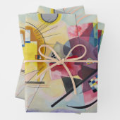 Jaune, Rouge, Bleu by Wassily Kandinsky Geschenkpapier Set (Beispiel)