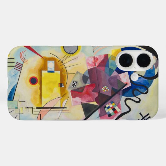 Jaune, Rouge, Bleu von Wassily Kandinsky Case-Mate iPhone Hülle (Rückseite (Horizontal))