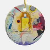 Jaune, Rouge, Bleu von Wassily Kandinsky Keramik Ornament (Vorne)