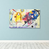 Jaune, Rouge, Bleu von Wassily Kandinsky Leinwanddruck (Insitu (Holzboden))