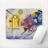 Jaune, Rouge, Bleu von Wassily Kandinsky Mousepad (Mit Mouse)